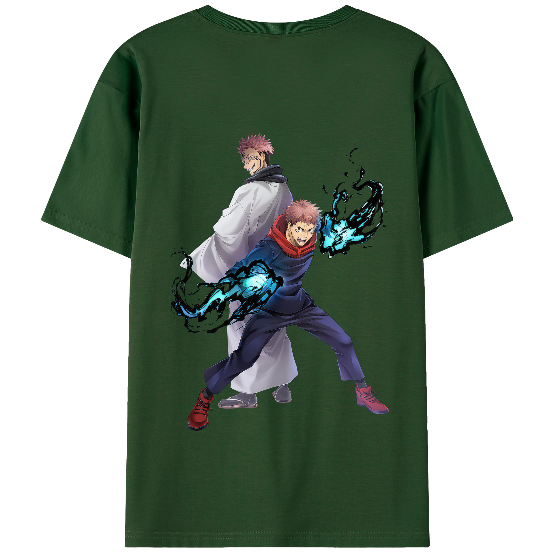 （画像用） 呪術廻戦 Jujutsu Kaisen 綿100％半袖Tシャツ（背面プリント）